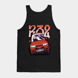 Nissan GTR Red Hero color R32 Tank Top